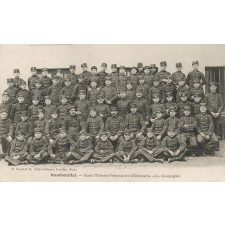 Rambouillet - Ecole Militaire Préparatoire d'Infanterie - 3me Compagnie.