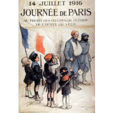 14 juillet 1916 Journée de Paris.