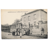 Anserville ( Oise) - La Mairie, Ecole Communale.