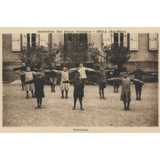 Institution des jeunes Aveugles - Still (Bas-Rhin) - Gymnastique.
