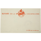 Buvard publicitaire. Quellhyd, la colle qui ne tache pas.
