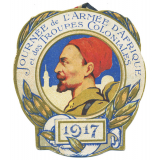 Insigne de quête de la Journée de l'Armée d'Afrique et des Troupes Coloniales. 