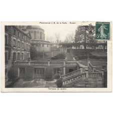 Pensionnat J.-B. de la Salle - Rouen - Terrasse en Jardin.