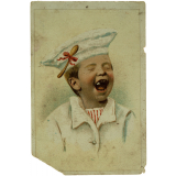 Carte réclame. B. Bourgeois & Labbe. Le petit patissier. 