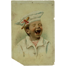 Carte réclame. B. Bourgeois & Labbe. Le petit patissier.