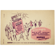 Buvard publicitaire. Aspro.