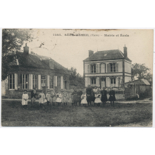 1285 - Séez-Mesnil (Eure) - Mairie et Ecole.