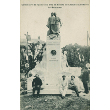 Centenaire de l'Ecole des Arts et Métiers de Châlons-sur-Marne - Le Monument.