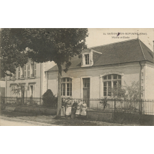 14. Savigny-en-Septaine (Cher) - Mairie et Ecole.