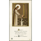 Image religieuse. Seigneur répandez sur ceux que j'aime l'abondance de vos dons [-].