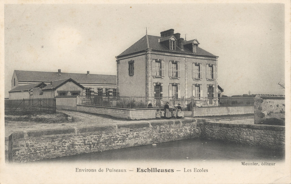 Environs de Puiseaux - Eschilleuses - Les Ecoles.