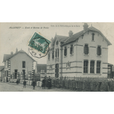 Allerey - Ecole et Bureau de Postes.