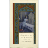 Image religieuse. Jésus, vient à vous avec sa tendresse, allez à lui avec votre amour.
