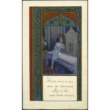 Image religieuse. Jésus, vient à vous avec sa tendresse, allez à lui avec votre amour.
