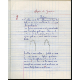 Cahier de devoirs mensuels / Ecole de Nonières.