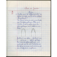 Cahier de devoirs mensuels / Ecole de Nonières.
