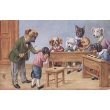 Ecole des chiens. 