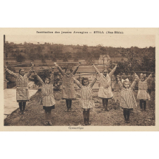 Institution des jeunes Aveugles - Still (Bas-Rhin) - Gymnastique.