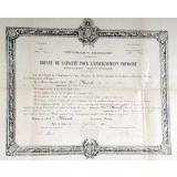 Brevet de Capacité pour l'Enseignement Primaire (Institutrices-Brevet Supérieur).