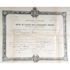 Brevet de Capacité pour l'Enseignement Primaire (Institutrices-Brevet Supérieur).