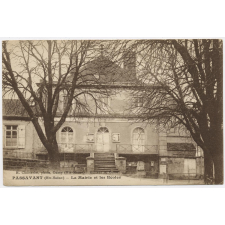 Passavant (Hte-Saône) - La Mairie et les Ecoles.
