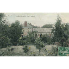 Oisème (E.-&-L.) - Mairie et école.