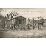 Lagny après l'occupation Allemande 1918 - Baraque construite pour Ecole et Mairie - Grande-Rue.