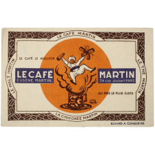 Buvard publicitaire. Le Café Martin.