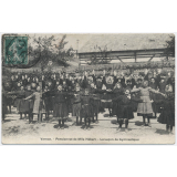 Vernon - Pensionnat de Mlle Hébert - La Leçon de Gymnastique.