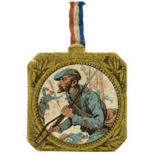 Insigne de quête des Journées du Poilu. 