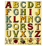 Alphabet fantaisie. 