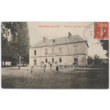 Esbarres (Côte-d'Or) - Mairie et Ecole des Garçons.