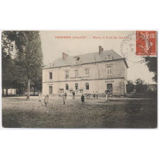 Esbarres (Côte-d'Or) - Mairie et Ecole des Garçons.