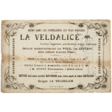 Buvard publicitaire. La Veldalice.