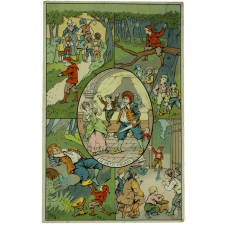 Image réclame à collectionner. Maisons Henri Esders. Le Petit Poucet.