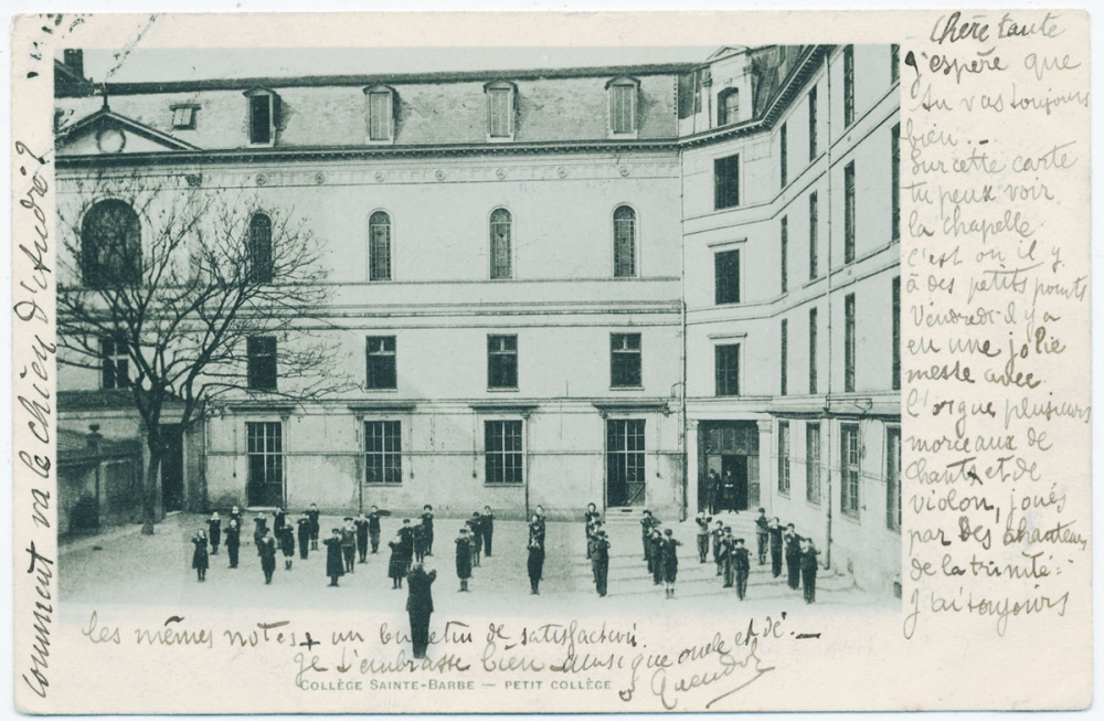Paris - Collège Sainte-Barbe - Petit collège.