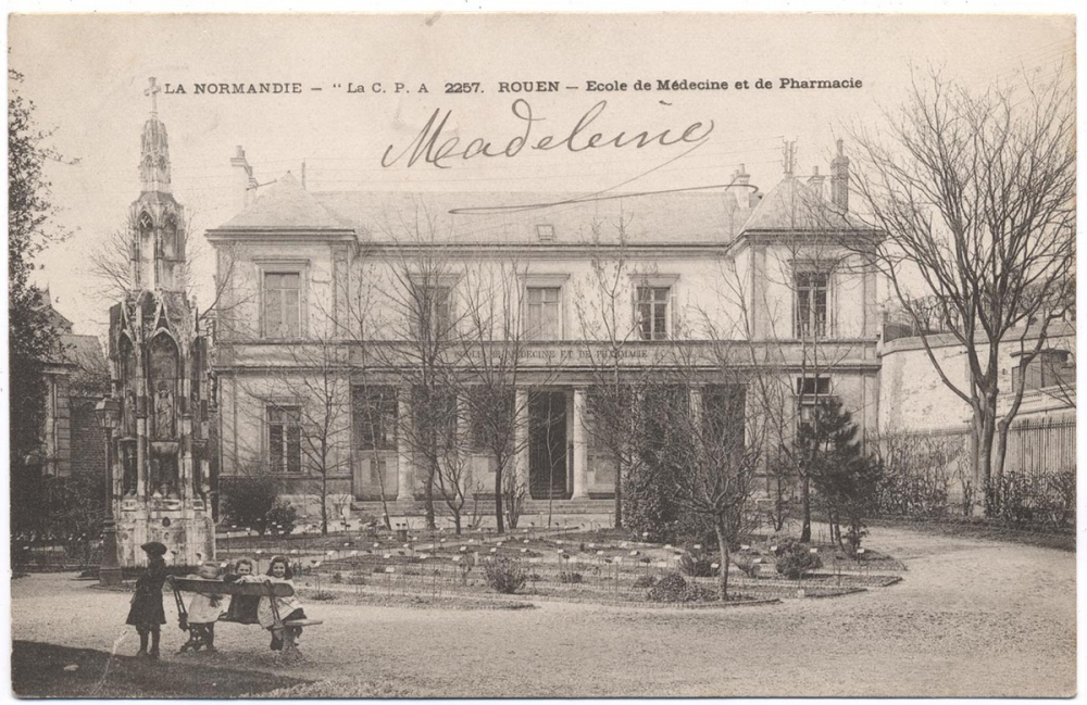 La Normandie - 2257 - Rouen - Ecole de Médecine et de Pharmacie.