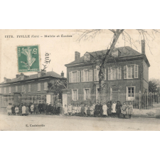 1272 - Iville (Eure) - Mairie et Ecoles.