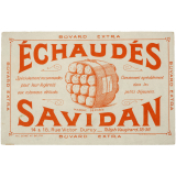 Buvard publicitaire. Échaudés Savidan.