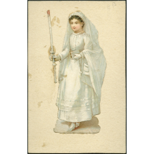 Image religieuse. Image de première communion. 