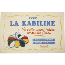 Buvard publicitaire. La Kabiline.