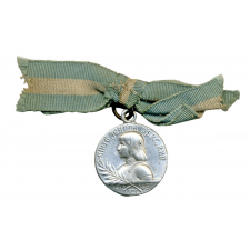 Médaille religieuse à l'effigie de Jeanne d'Arc. 