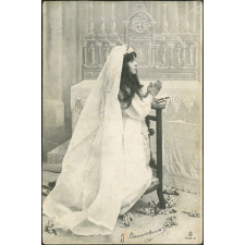 Portrait de communiante. 