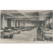Pensionnat St-Joseph - Hachy - Un Dortoir.