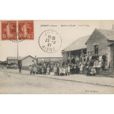 Jussy (Aisne) - Mairie et Ecole