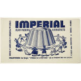 Buvard publicitaire. Impérial Flan-pudding Entremets. 