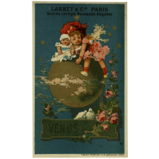 Carte réclame. Labbey & Cie. Vénus.