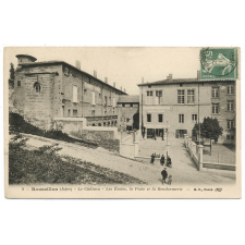 9 - Roussillon (Isère) - Le Château - Les Ecoles, la Poste et la Gendarmerie.