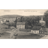 Hohwald - Evang. Kirche und Schulhaus.