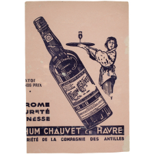 Buvard publicitaire. Rhum Chauvet.